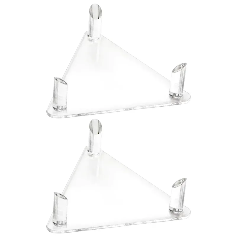 2PCS Ball Holder Organizer Storage Rack Acrylic for Basketball Soccer Volleyball