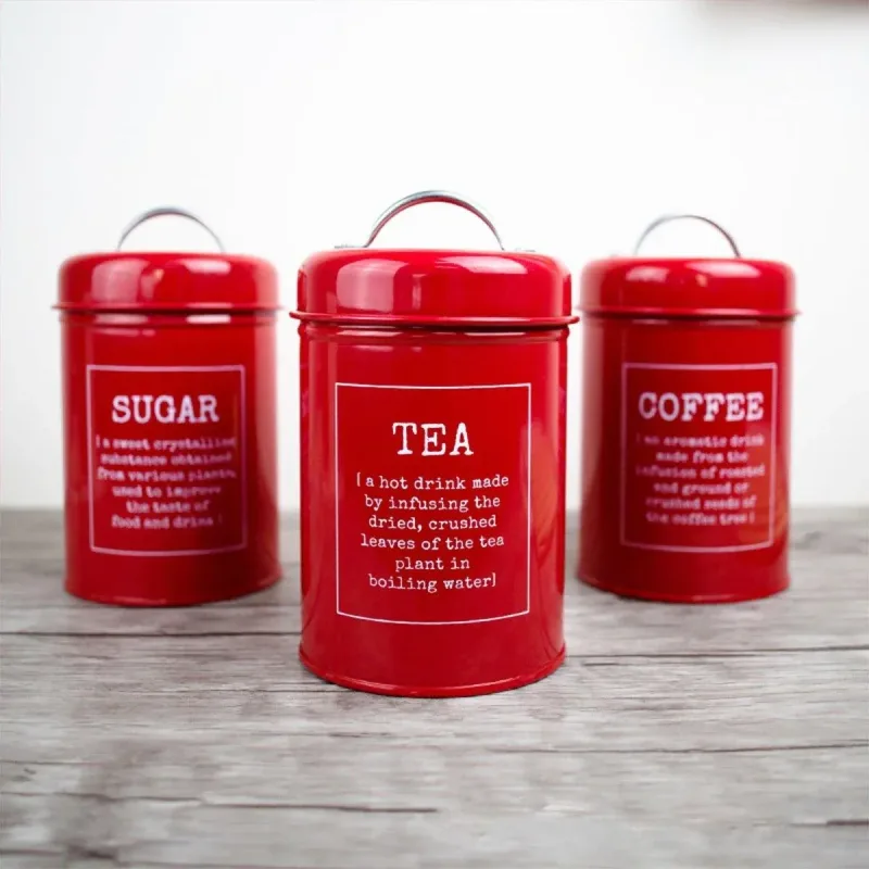 3 Pcs Multi-Purpose Sealed Jars with Airtight Lids for Kitchen Organization
