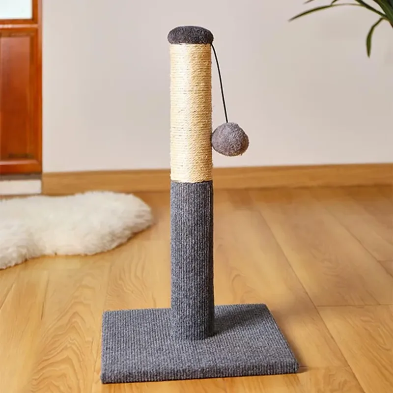 Sisal Cat Claw Board Vertical Scratching Post Simple Cat Scratch Pad Furniture