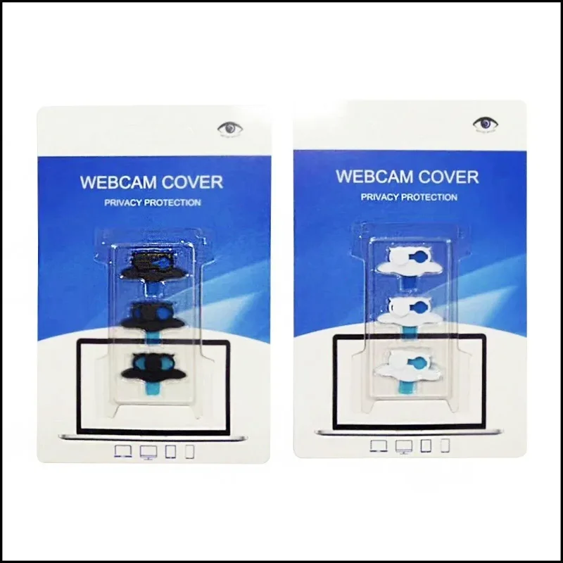 3PCS Webcam Cover Slide Ultra Thin Camera Privacy Protection for Laptop Phone – Black 3 PCS