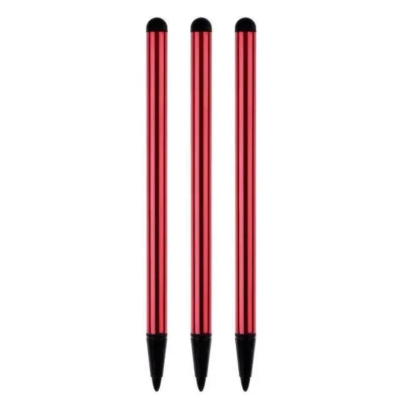 3X Universal Touch Screen Stylus Pen For Ipad Iphone Samsung Tab Lg Htc Pda – Red *3 Pcs