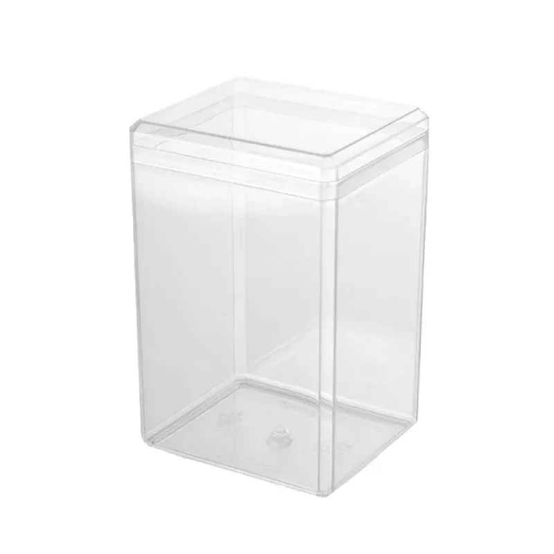 20pcs Transparent Biscuit Box Plastic Cake Box Pastry Dessert Storage Container – 5.5×9.5cm