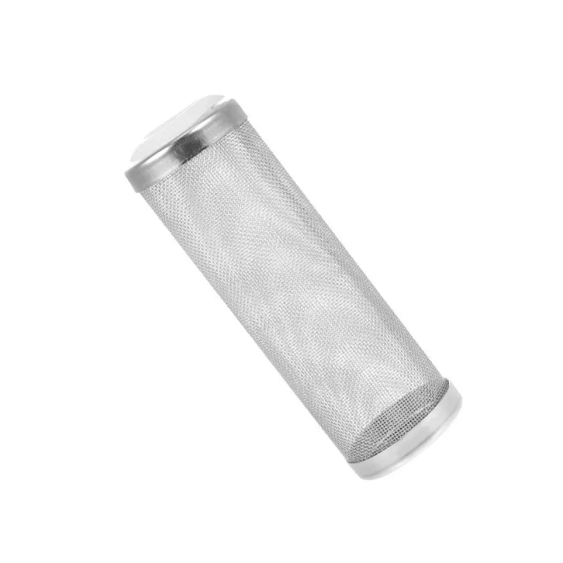 4x Stainless Steel Shrimp Filter Guard Aquarium Intake Protector Fish Safe Mesh – Black-4pcs (16mm)