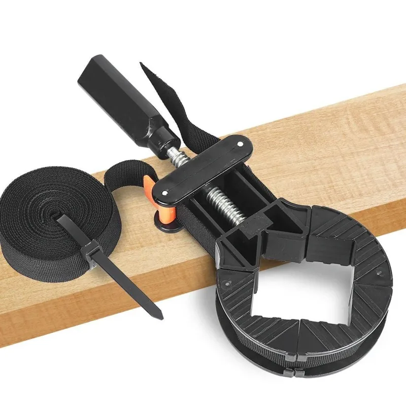 2x Corner Clamp Strap Band Clamps Quick Release Vice Woodworking Picture Frame