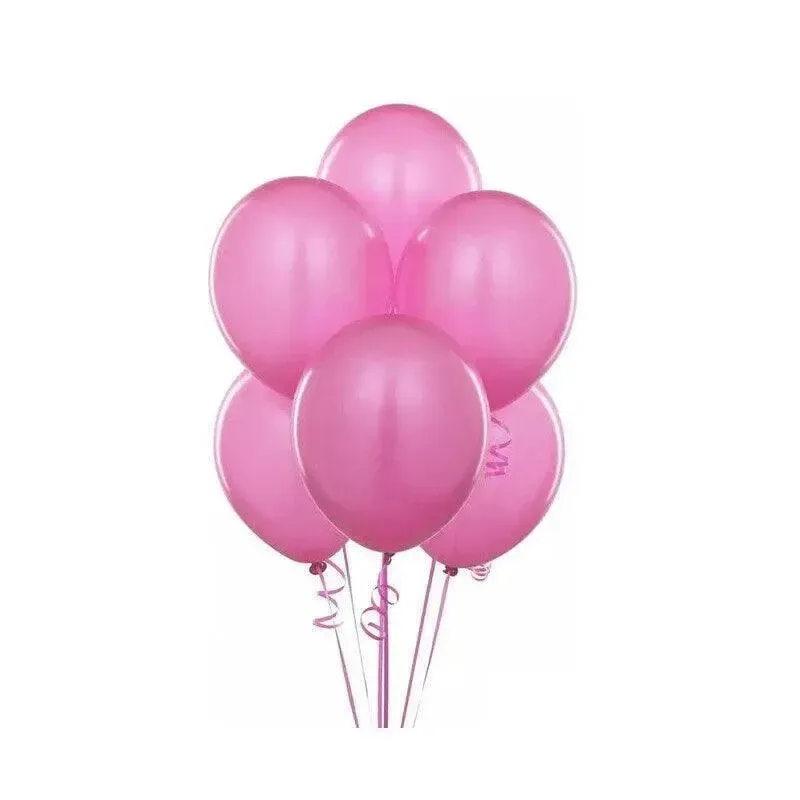 Latex Balloons 10 Inch for Birthday Party Wedding Event Decoration 10PCS Set – Rose Red