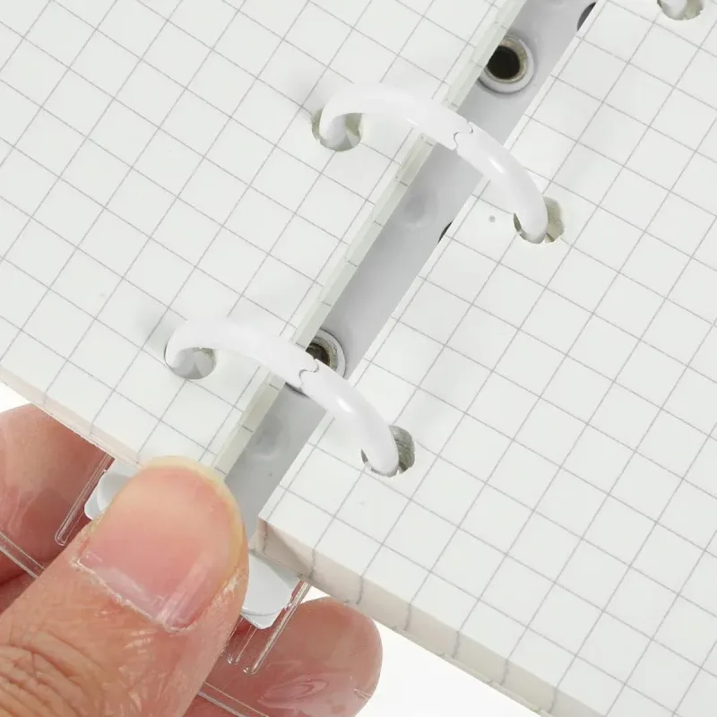 5pcs Flipbook Mini Transparent Case Handbook Notebook Protective Storage Case