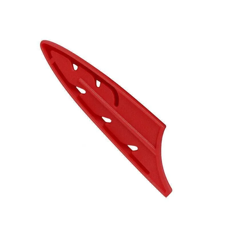 Plastic Knife Sheath Edge Guard Cover Scabbard Slicing Blade Red Protector Chef – Meat Scabbard-8in