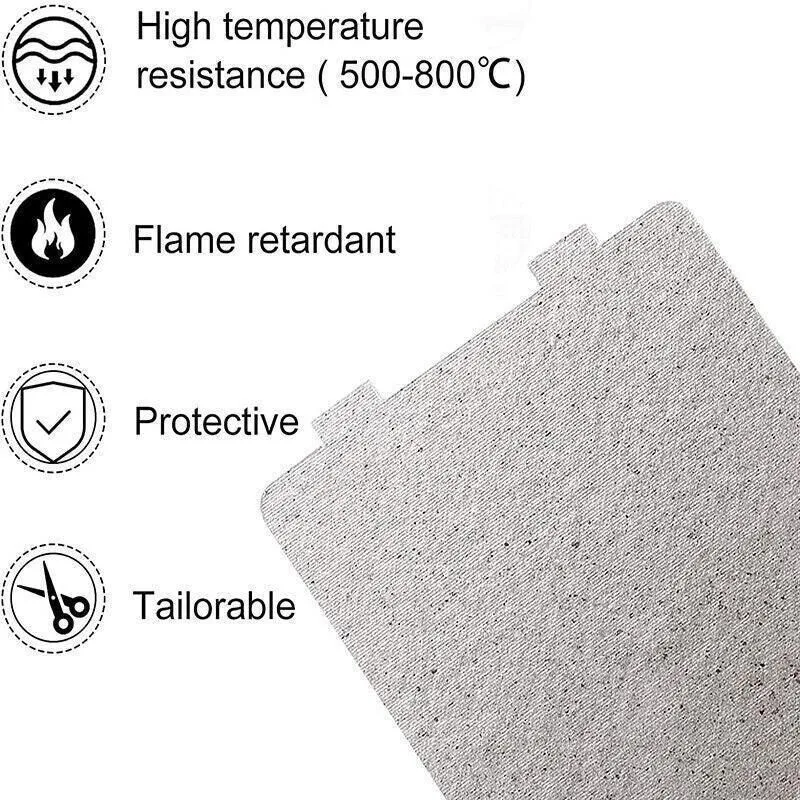 5PCS Universal Microwave Oven Mica Sheet Waveguide Wave Guide Cover Sheet Plates