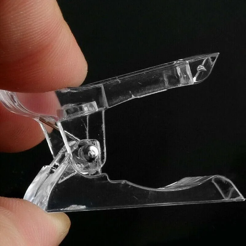 5-50Pcs Nail Tips Clip Clamps For Poly Gel Quick Building Extension Builder Tool – 5PCS
