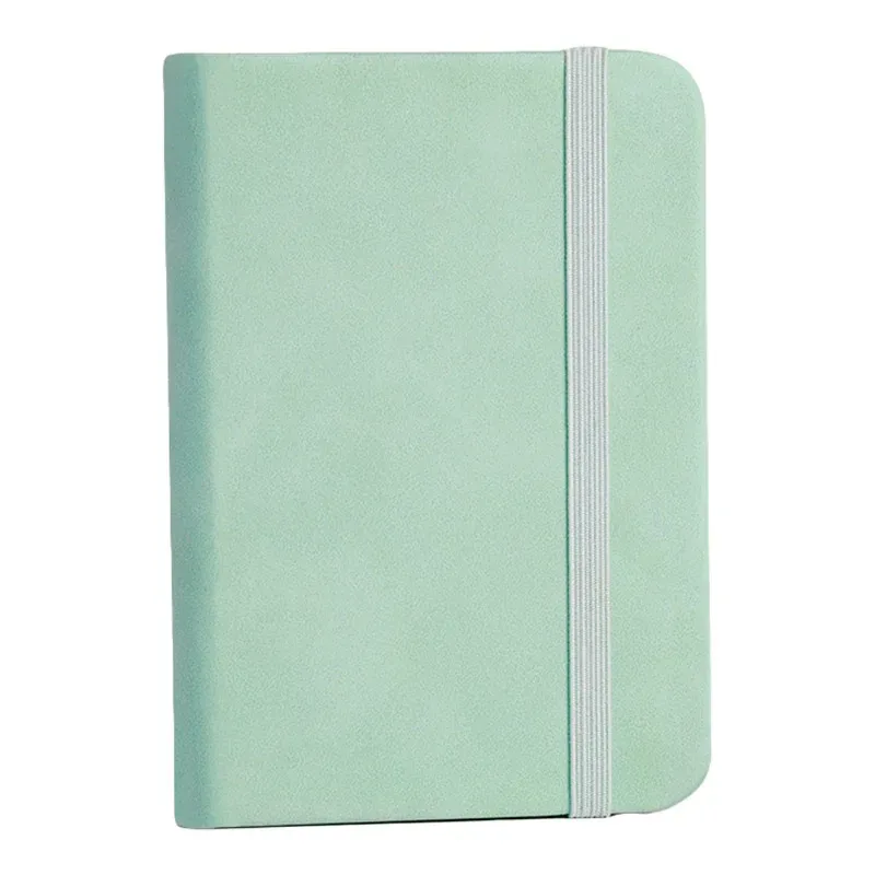 10pcs Mini Pocket Notebook A7 Small Portable Notepad for Office School Use – Green