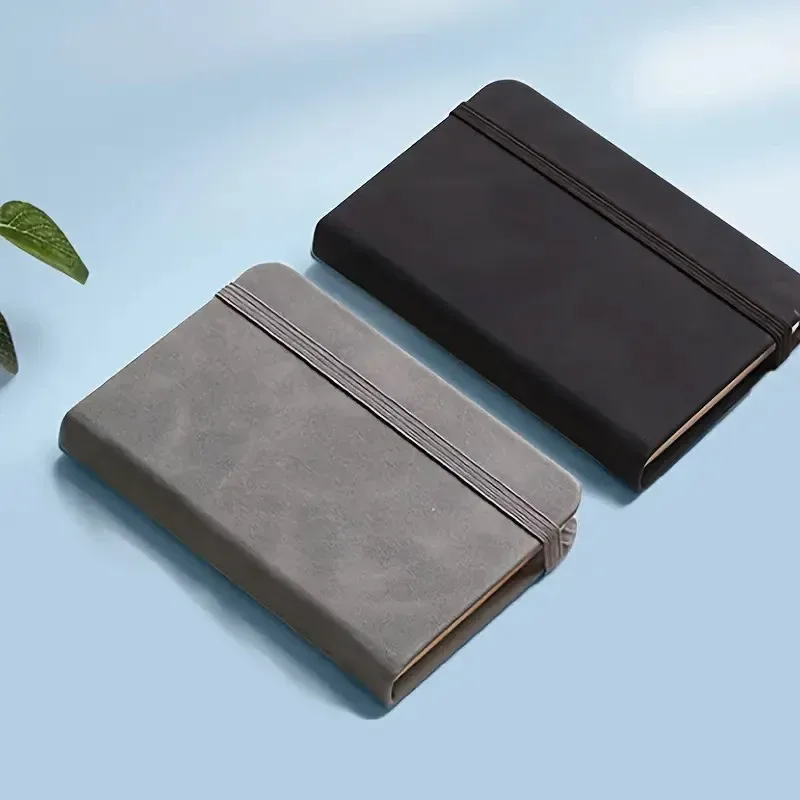 10pcs Mini Pocket Notebook A7 Small Portable Notepad for Office School Use – Light Blue