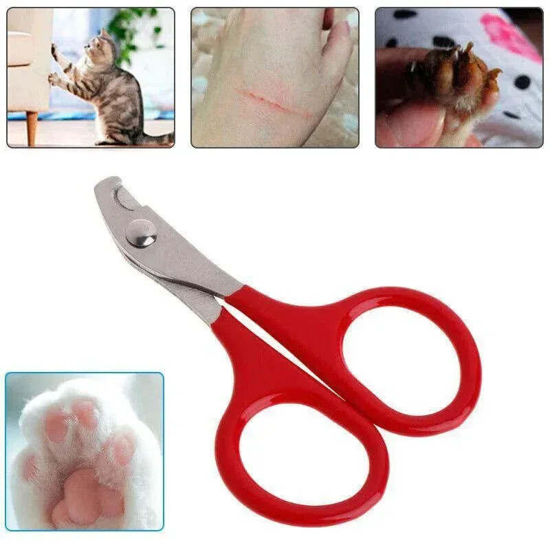 Pet Nail Claw Grooming Scissors Clippers For Dog Cat Bird Rabbit Ferret