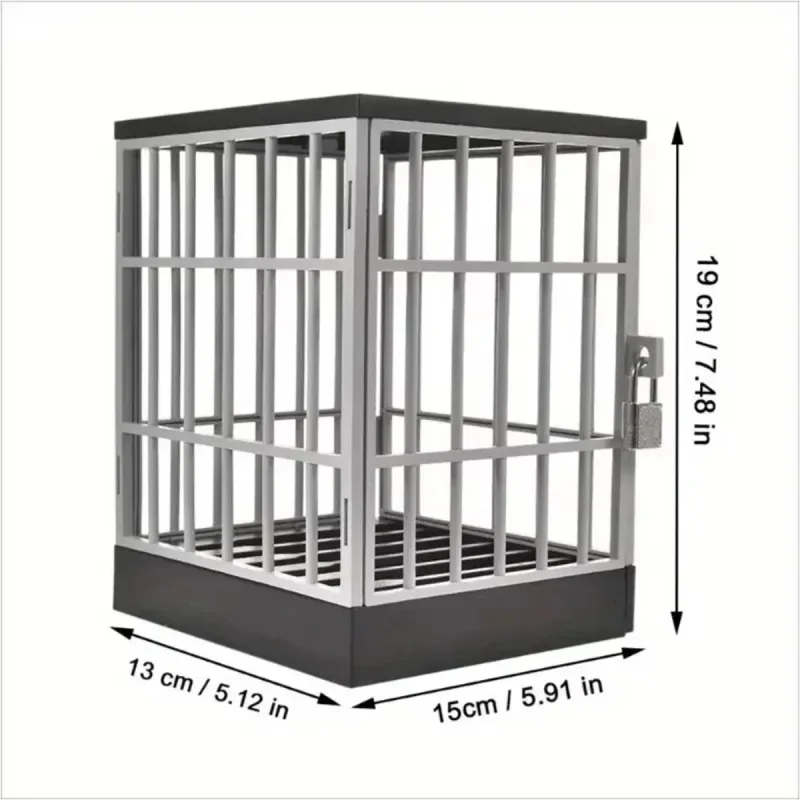 Mobile Phone Jail Lock Up Safe Smartphone Storage Box Prison Cell Locking Cage