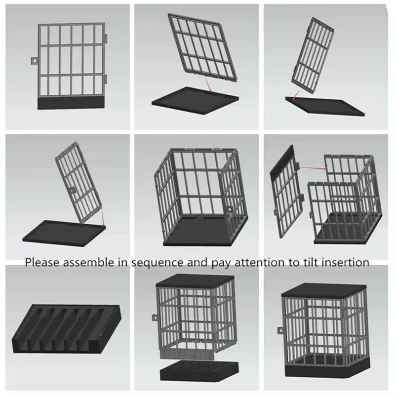 Mobile Phone Jail Lock Up Safe Smartphone Storage Box Prison Cell Locking Cage