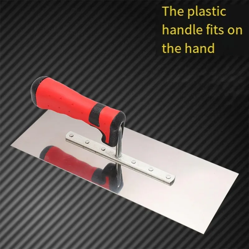 107x280mm Rectangle Plastering Brick Jointing Gauging Hand Trowel Tradesman Tool