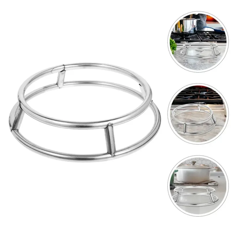 Thickened Stainless Steel Heat Resistant Pot Stand Kitchen Trivet Rack