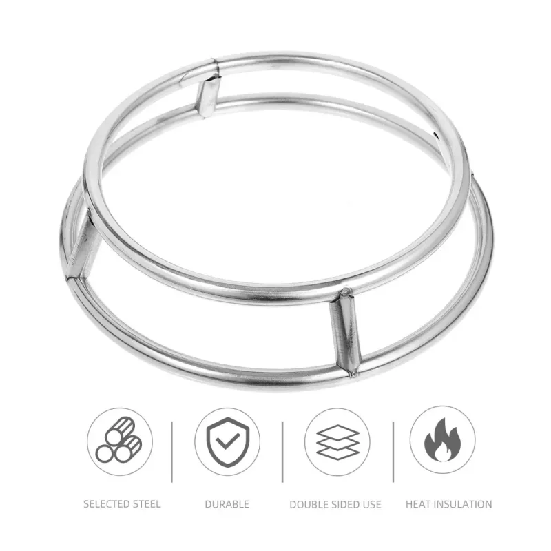 Thickened Stainless Steel Heat Resistant Pot Stand Kitchen Trivet Rack