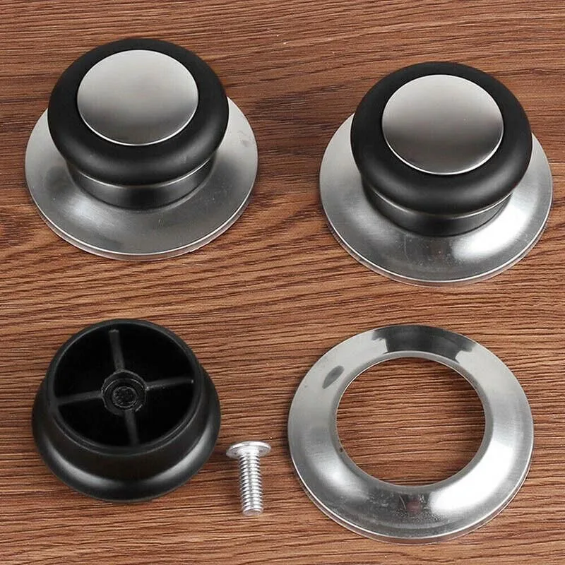 2PCS Cookware Lid Knob Handle Set for Pot Pan Saucepan Replacement