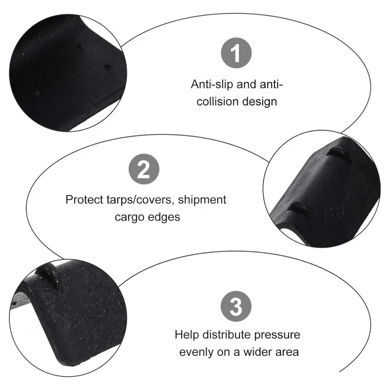 50PCS Thickened L-Shaped Packing Buckle Corner Protectors for Edge Guard Use