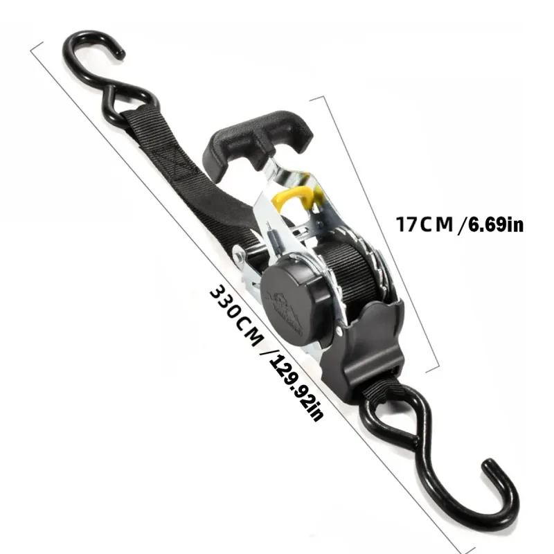 Luggage Fixing Strap Automatic Tensioner Retractable Tie Down Strap Travel Belt