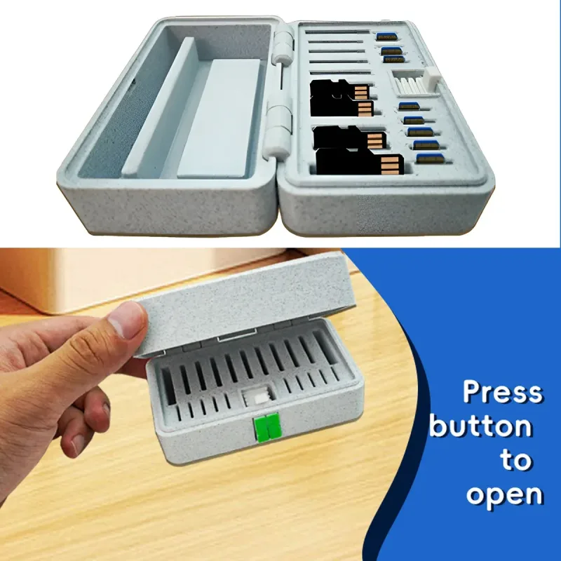 Multi Function SIM Card Memory Card Storage Box Waterproof Shockproof Portable