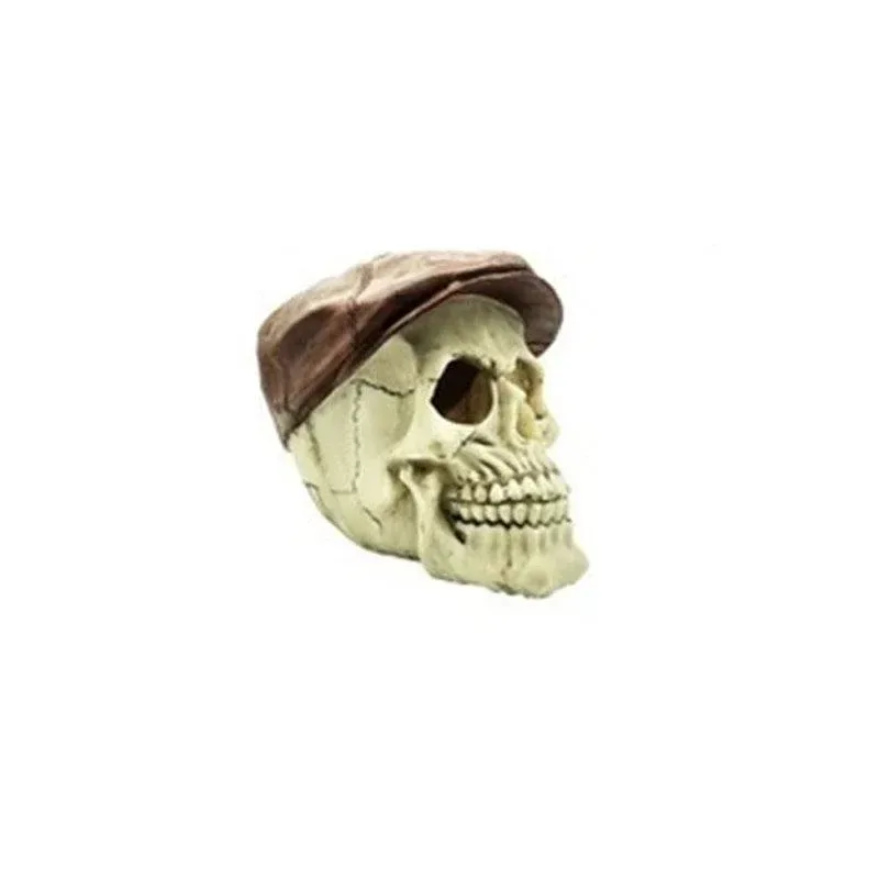 Artificial Fake Skull Head Bone Aquarium Ornament Fish Tank Decoration Artificial Fake Skull Head Bone Aquarium Ornament Fish Tank Decoration