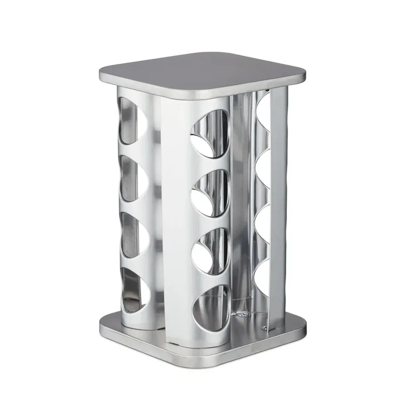 Rotating Spice Bottle Seasoning Rack Multi layer Seasoning Jar Storage Kitchen – Square