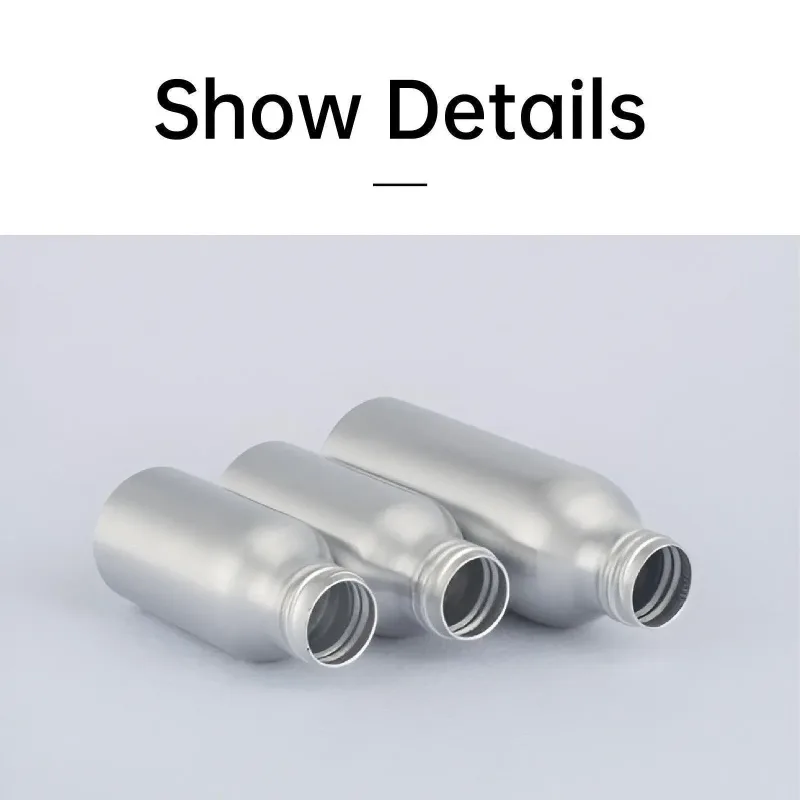 10pcs Travel Size Refillable Aluminum Spray Bottles Toner Cleaning Solution Mist – 10pcs-200ml