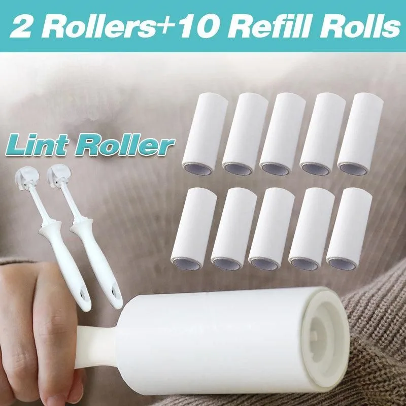 Lint Roller With Refills Sticky Remover Pet Dog Hair Clothes Sofa Dust Cleaning Lint Roller With Refills Sticky Remover Pet Dog Hair Clothes Sofa Dust Cleaning