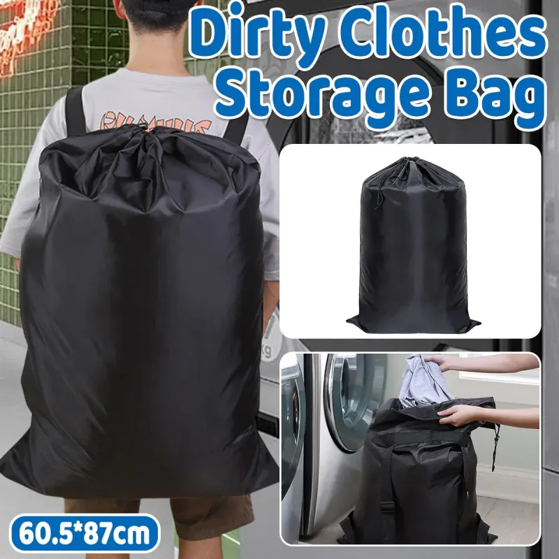 Backpack Laundry Bag Polyester Drawstring Storage Bag for Students Travel Backpack Laundry Bag Polyester Drawstring Storage Bag for Students Travel