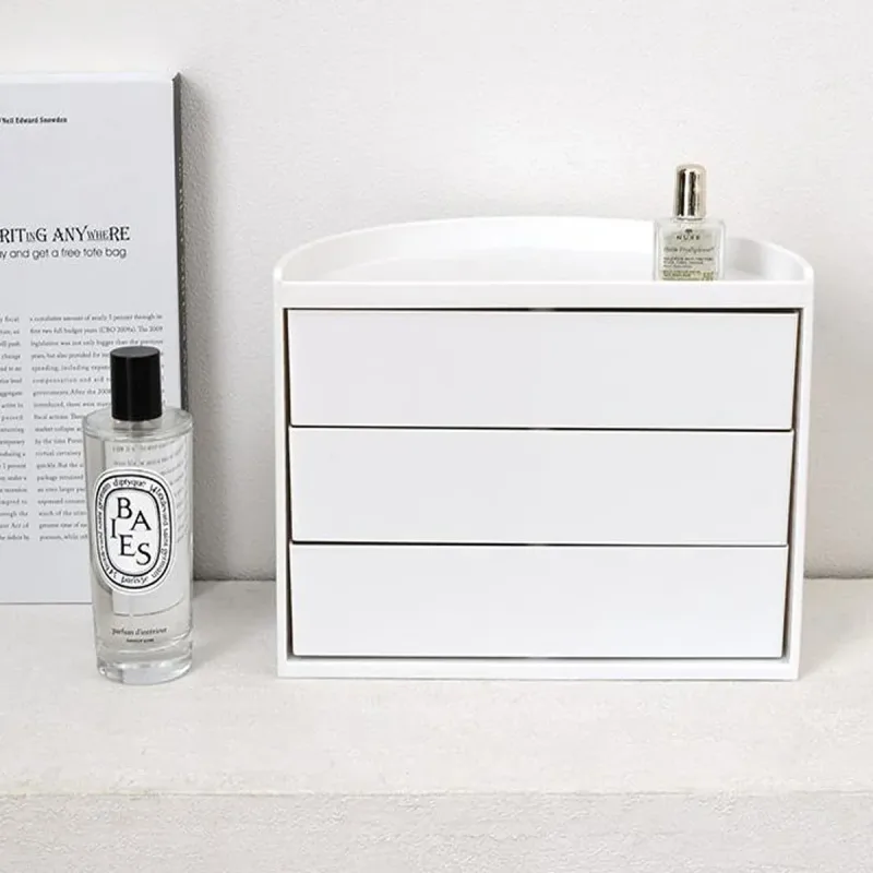 Cosmetics Storage Box Multi Functional Makeup Organizer Lipstick Holder Case