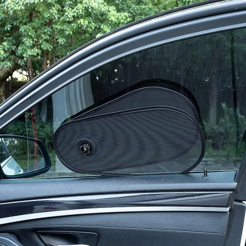 1PC Car Side Window Sun Visor Adjustable Foldable Sun Protection Heat Shield