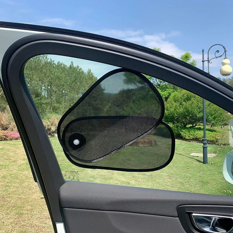 1PC Car Side Window Sun Visor Adjustable Foldable Sun Protection Heat Shield