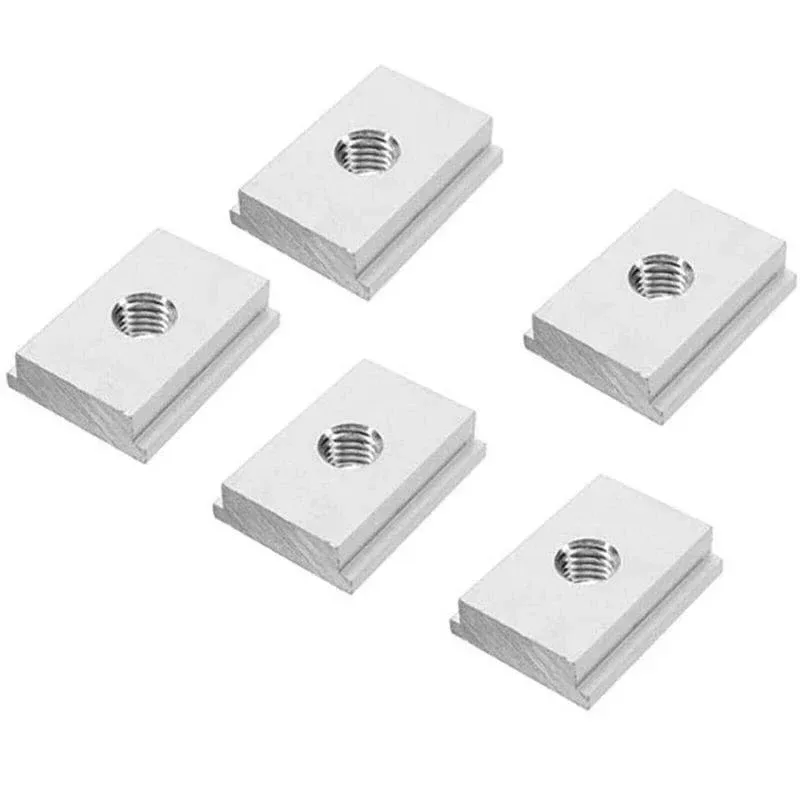 T Track T-Slot Slider Miter Aluminium Alloy Jig Tool Woodworking Set – 5PCS(M8)