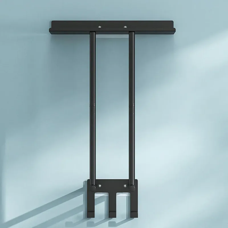 Bathroom Towel Rack Wall Mounted Storage Shelf Multifunction Holder for Toilet