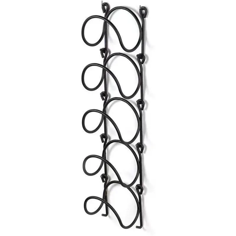 Multifunctional Wall Mounted Bathroom Storage Rack Multi Layer Towel and Wine