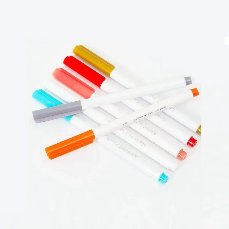 21 Acrylic Paint Marker Pens Set Permanent Stone Glass Metal Fabric Waterproof