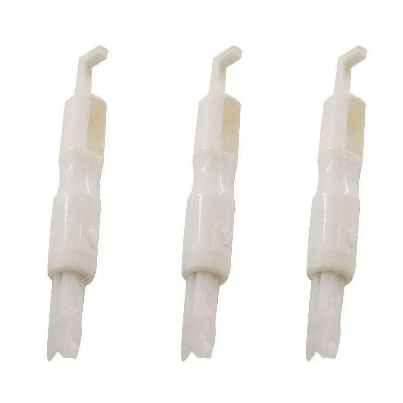 3x Automatic Needle Threader -Insertion Handle Tools Sewing Machine - White 3x Automatic Needle Threader -Insertion Handle Tools Sewing Machine - White