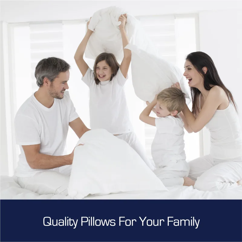 Luxor Australian Made Hotel Quality Pillow Standard Size Twin Pack