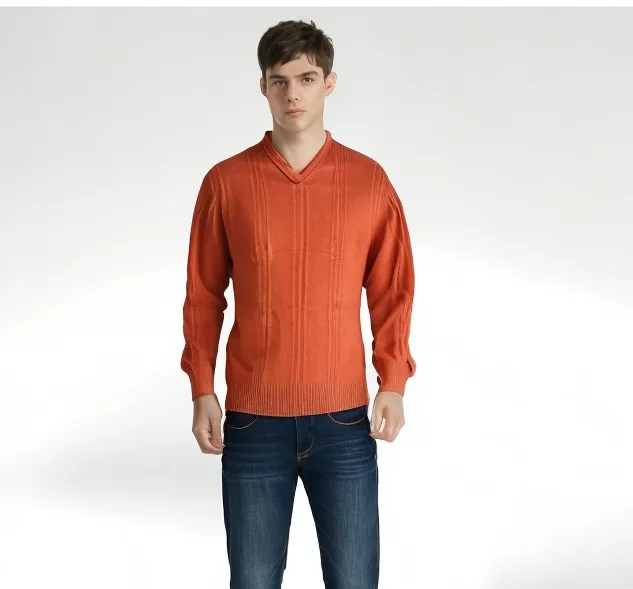 ExOfficio Mens Soy’r V-Neck Knit Sweater Jumper Pullover Eco Wool Warm Quick Dry – XL