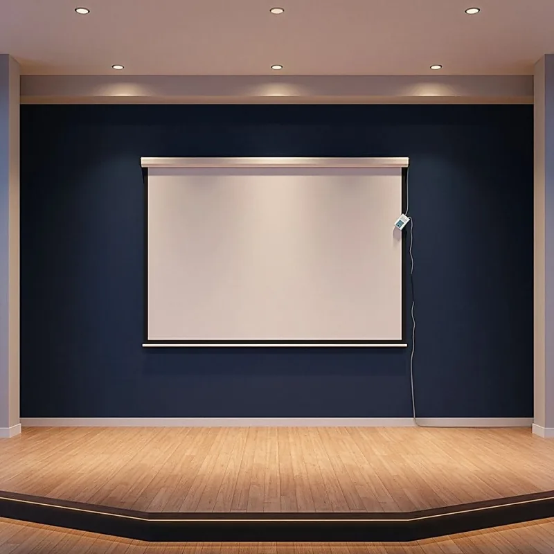 120″ Electric Motorised Projector Screen TV +Remote