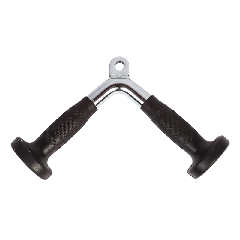 Randy & Travis Rubber-Coated Tricep Pushdown Bar Attachment