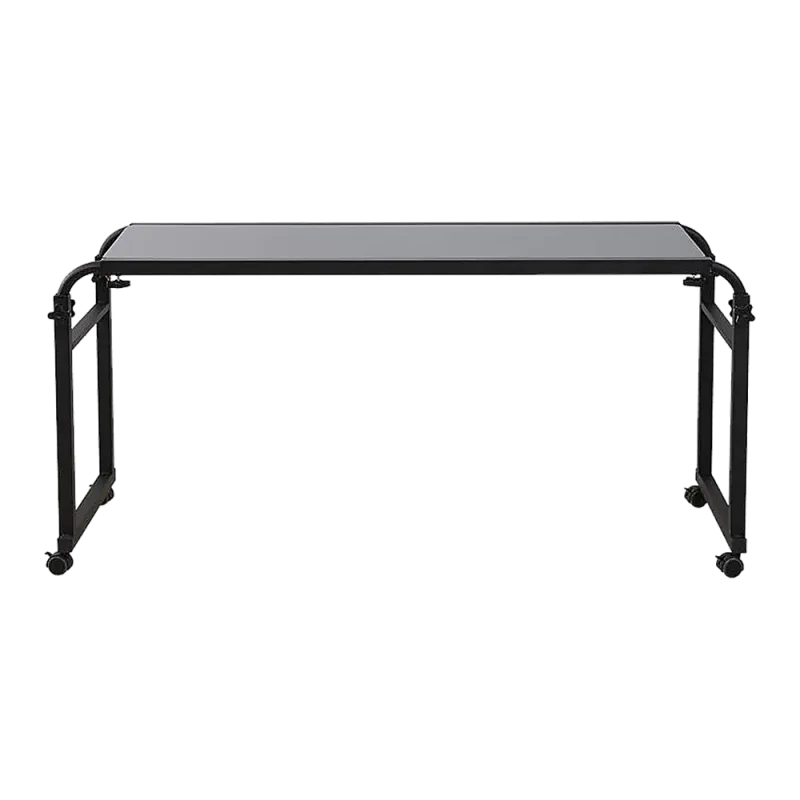 Overbed Table Work Laptop Desk with Wheels