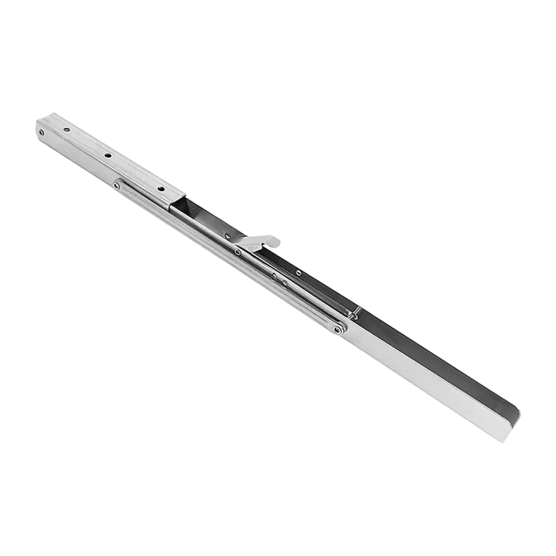 2x 20″ Stainless Steel Folding Table Bracket Shelf Bench 50kg Load Heavy Duty