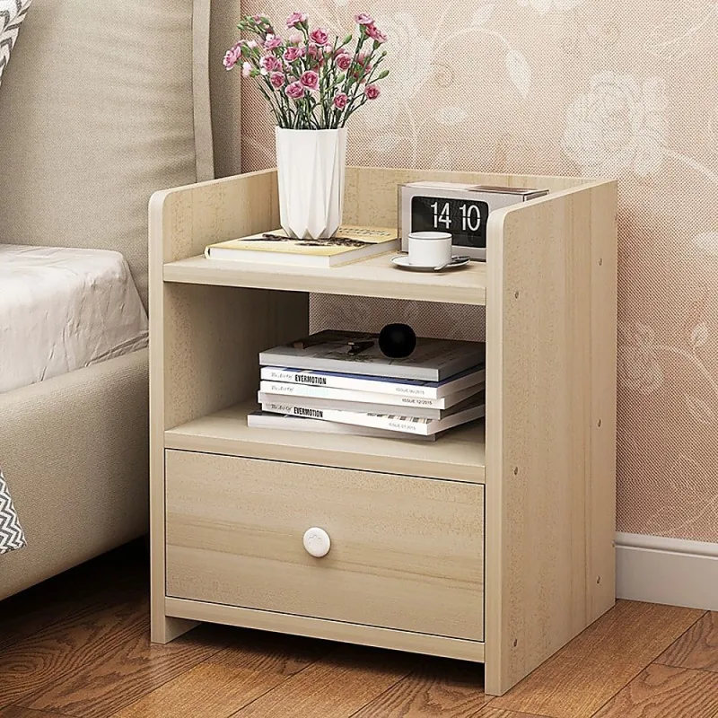 Bedside Tables Drawers Side Table Bedroom Furniture Nightstand Unit