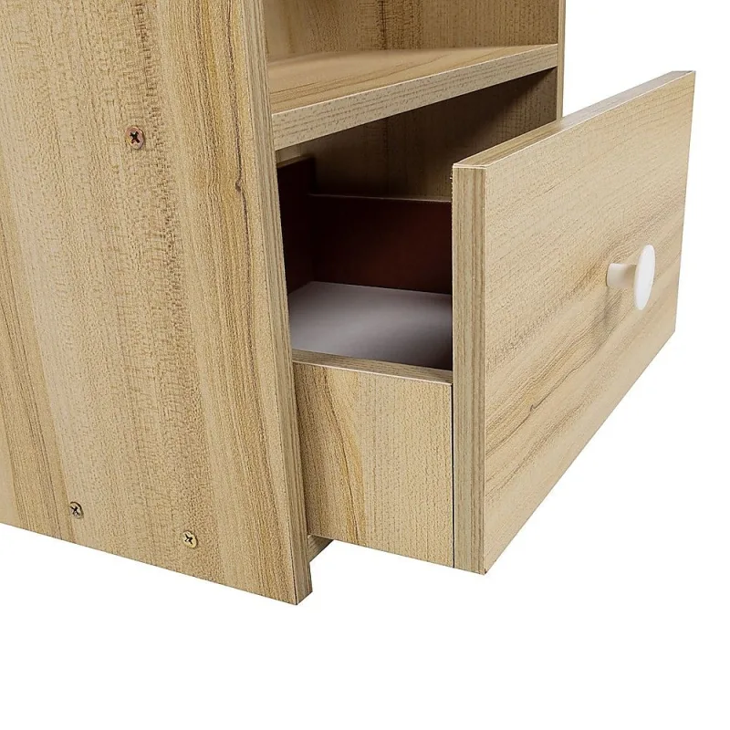Bedside Tables Drawers Side Table Bedroom Furniture Nightstand Unit – Wood