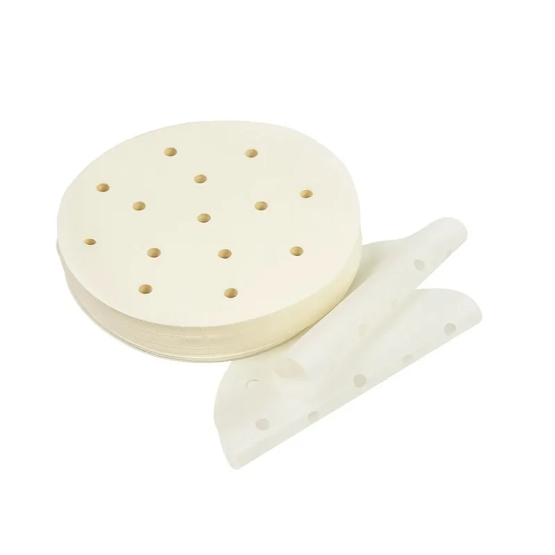 500 Pack 13cm Patty Paper Baking Burger Wax Discs Non Stick BBQ Burger Papers For Easy Food Preparation
