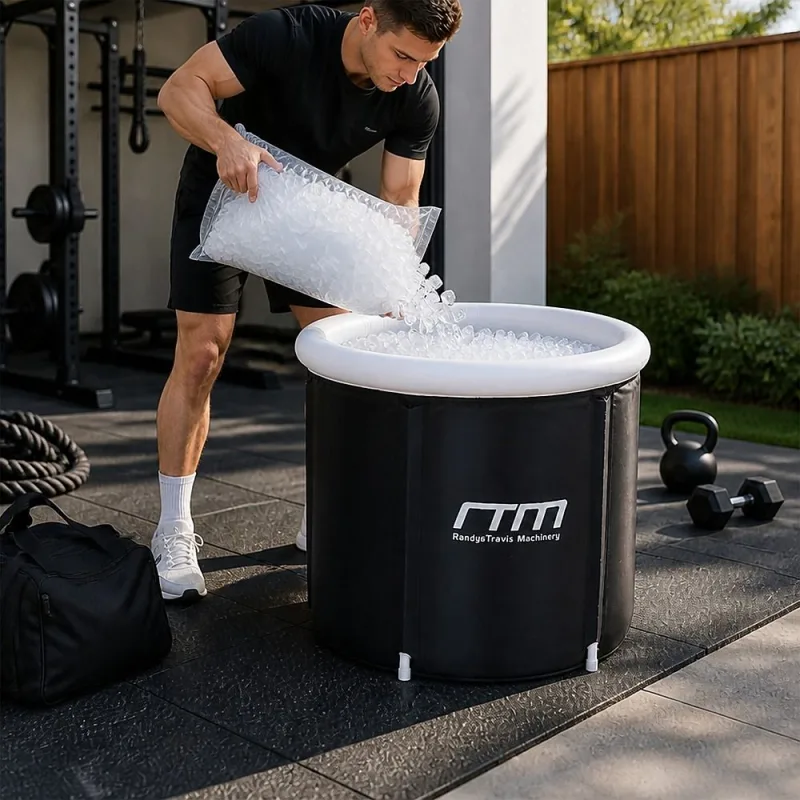 Premium Portable Ice Bath Inflatable Foldable Cold Water Therapy