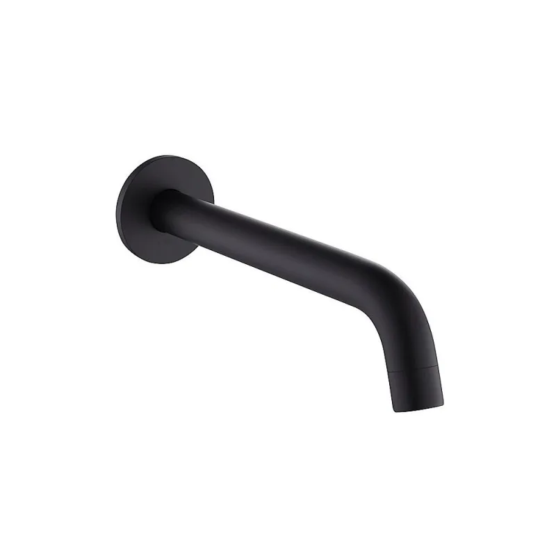 220mm Bath Spout in Matte Black Finish