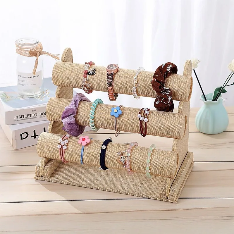 3-Tier Triple Bar Jewellery Display Rack 3-Tier Triple Bar Jewellery Display Rack